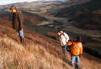 Walking up ChapelGill